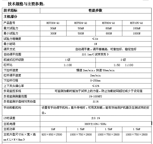 機(jī)械式持久蠕變?cè)囼?yàn)機(jī)